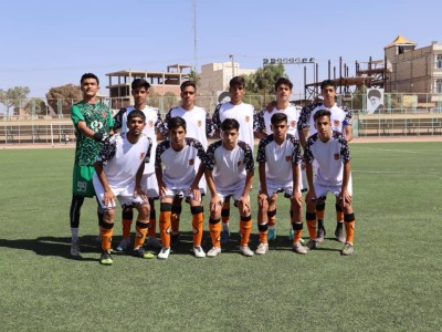 پیروزی تیم فوتبال  نوجوانان باشگاه صنعت مس رفسنجان در بازی  تدارکاتی